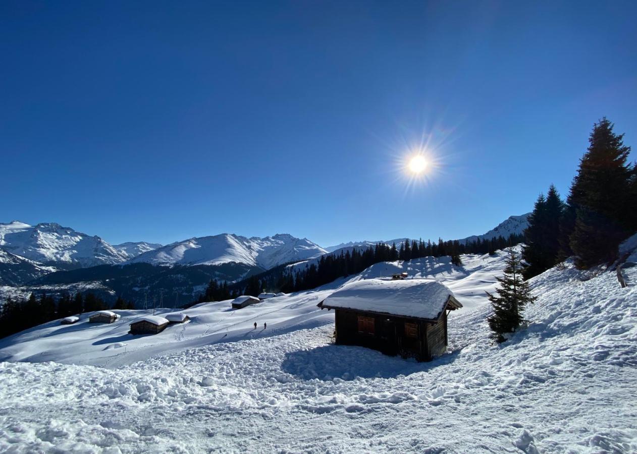 Ferienwohnung Dorfzentrum Disentis Exterior foto